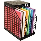 Advantus Cropper Hopper Easy Access Paper Holder, Black
