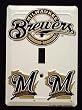Milwaukee Brewers Light Switch Cover (single)