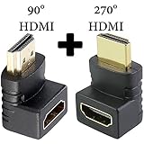 Exinoz HDMI Adapter Kit (90 Degree and 270 Degree)