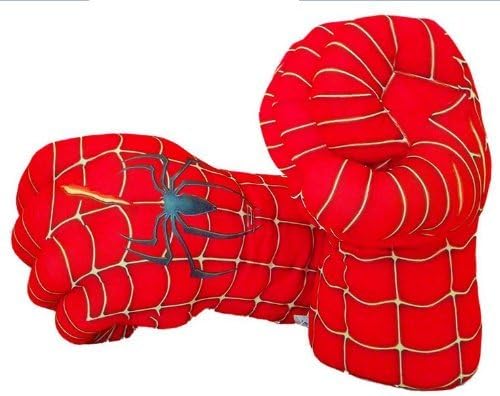 Cookids Spider Man Smash Hands Gloves Big Soft Plush Toy Green Hulk Red Cool Amazing Special Novel Unique Gift- One Pair