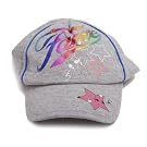 Childrens Grey Fame Printed Baseball Cap