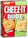 Cheez-It Baked Snack Crackers, Duoz, Sharp Cheddar & Parmesan, 13.7-Ounce Boxes (Pack of 4)