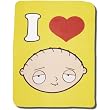 Family Guy "Yearning and Burning" Fleece Throw Blanket