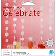 Martha Stewart Hanging Dots, White Glittered