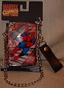 Marvel SPIDER-MAN Full Color Leather WALLET w/chain