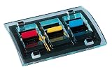 Produkt-Bild: Post-it Index Spender 3 x 50 Haftstreifen Standard (rot, gelb, blau) im Acryl-Spender