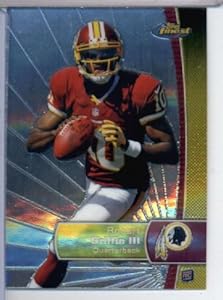 2012 Topps Finest NFL ENCASED Football Rookie Card #120 Robert Griffin III RC
