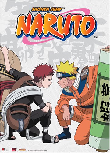 51dh27YSRuL naruto: naruto vs gaara anime wall scroll