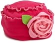 Love U Lots Girls 2-6X Polar Hat With Flower Trim