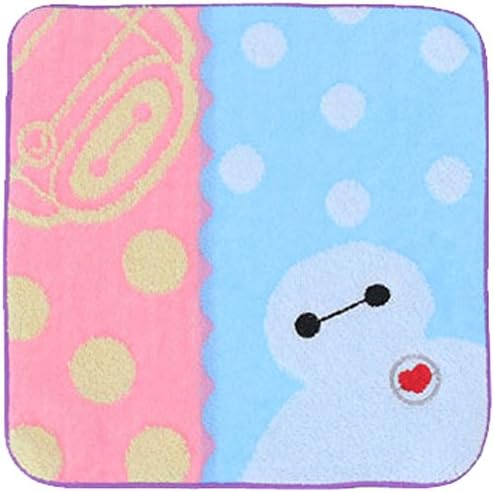 UCHINO Disney bay Max towel handkerchief 25 ~ 25cm bay Max face stripe blue 4106V227 B by Infield