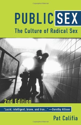 public sex the culture of radical sex