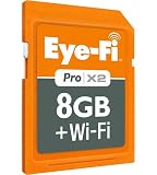 Eye-Fi Pro X2 8 GB Class 6 SDHC Wireless Flash Memory Card EYE-FI-8PC