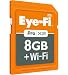Eye-Fi Pro X2 8 GB Class 6 SDHC Wireless Flash Memory Card EYE-FI-8PC
