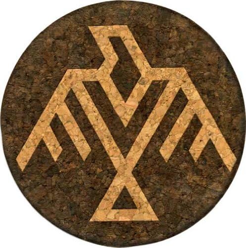 GrafixMat Coaster, North American Indian Thunderbird, Made in the USA