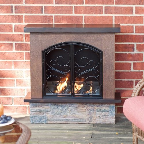 Southern Enterprises FA7004 Aspen Portable Indoor Gel Fuel