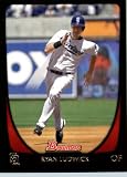 2011 Bowman Baseball Card # 110 Ryan Ludwick - San Diego Padres - MLB Trading Card in a Protective Display Case