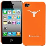 Skullcandy iPhone4 NCAA Snap-On Case - Texas Longhorns - 1 Pack - Retail Packaging - Orange