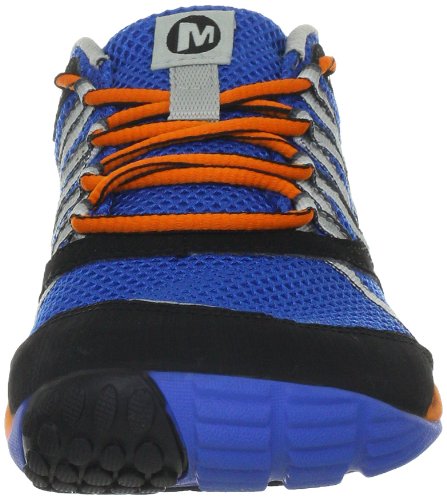 MERRELL Flux Glove Sport Men's Running Shoes, Blue/Orange, UK7.5