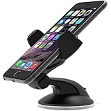iOttie Easy Flex 3 Car Mount Holder for iPhone 6s/6, Galaxy S7/S7 Edge, S6/S6 Edge - Retail Packaging - Black