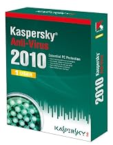 Kaspersky Anti-Virus 1 User, 1 Year License, 2010 (PC CD)