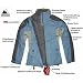 Sports : COX SWAIN Damen 3in1 Ski-/Snowboardjacke - POWDER - RECCO, Farbe: Sky Blue/Off White/Grey, Gr&ouml;&szlig;e: L