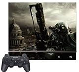 Fallout 3 Vault Dweller game Vinyl Decal Skin Protector Cover for Sony Playstation 3 PS3