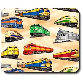 Diesel Trains Mouse Pad