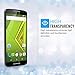 Moto X Play Screen Protector, MoKo [Tempered Glass] HD Clear 9H Hardness Ballistic Glass Screen Protector with Oleophobic Coating for Motorola Moto X Play / Droid Maxx 2 2015 5.5