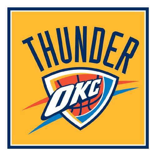 Turner Oklahoma City Thunder Paper Cube (8080318)