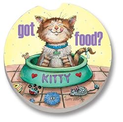 Kitty, Got Food? Car Coaster, Single