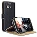 HTC One M8 Case, Terrapin [Stand Feature] [Ultra Low Profile] HTC One M8 Case Wallet [Black] Premium Wallet Case with STAND Flip Cover for HTC One M8 - Black