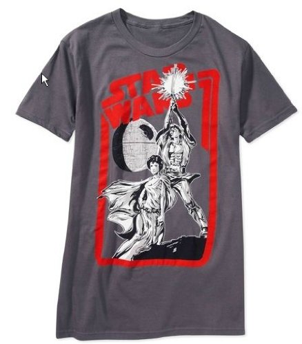  Star Wars Movie Poster Luke Leia T-shirt