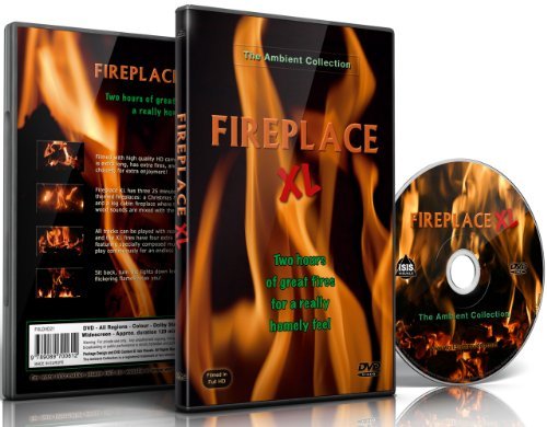Fire DVD - Fireplace XL - Extra Long Open Hearth Fires with Burning Wood Sounds Fire DVD - Fireplace XL - Extra Long Open Hearth Fires with Burning Wood Sounds