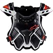 Alpinestars A-10 Men's Roost Deflector Dirt Bike Motorcycle Body Armor - Black/Red