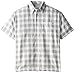 Haggar Men's Big and Tall Ss Microfiber B/t-White