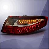 99 00 01 02 03 04 Porsche 991 Carrera Type-996 LED Tail Lights - Red Smoke (Pair) by RedLine