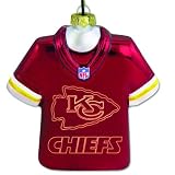 Kansas City Chiefs Team Laser Jersey (Logo) Ornament