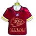Kansas City Chiefs Team Laser Jersey (Logo) Ornament