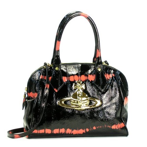 ヴィヴィアンウエストウッド バッグ VIVIENNE WESTWOOD VWW 5775 CLASSIC ORB H BK/RD MUSIC 並行輸入