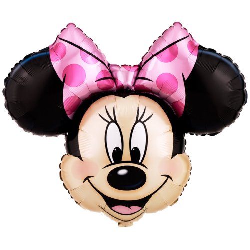 Minnie Mouse Head 28" Jumbo Foil Balloon