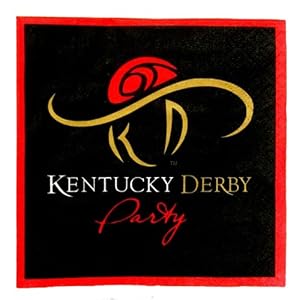 Kentucky Derby Party Beverage Napkins