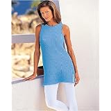 Shaker-stitch tunic sweater at Newport News