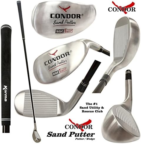 Sand Putter by NGC Condor Combination Utility Club Putter / Chipper / Wedge