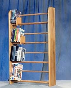 Amazon.com: Honey Oak Woodshed 405 160 DVD Dowel Storage Rack by Wood ... Amazon.com: Honey Oak Woodshed 405 160 DVD Dowel Storage Rack by Wood ...