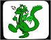 Mouse Pad with marching, dragon Image