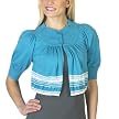 Juniors' Mossimo Supply Co. Mockneck 3/4 Sleeve Flyaway - Blue