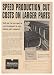 1953 Monsanto Plastic Chicago Molded Products TV Cab Print Ad