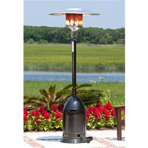 Fire Sense Old World Bronze Deco Commercial Patio Heater