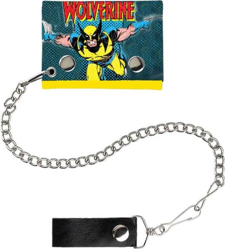  Wallet - X-Men - Wolverine (Tri-Fold, w/Chain)