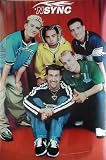 N' Sync (Group, Red) Music Poster Print - 24